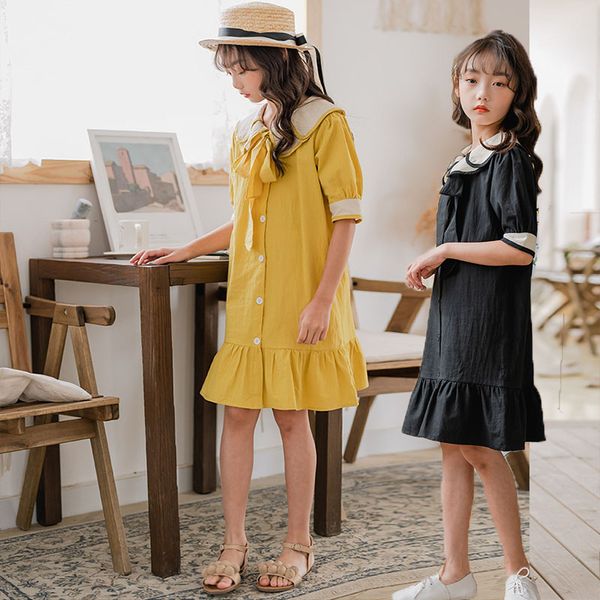 fashion girl summer clothes children dress 2020 new 100% cotton big girls dresses kids school ruffles teen baby princess dress, Red;yellow
fashion girl summer clothes children dress 2020 new 100% cotton big girls dresses kids school ruffles teen baby princess dress, Red;yellow