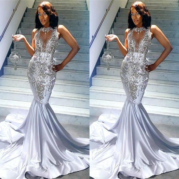 black girls satin mermaid prom dresses 2020 evening dresses formal occasion gowns beaded crystal long vestidos de fiesta masquerade
black girls satin mermaid prom dresses 2020 evening dresses formal occasion gowns beaded crystal long vestidos de fiesta masquerade