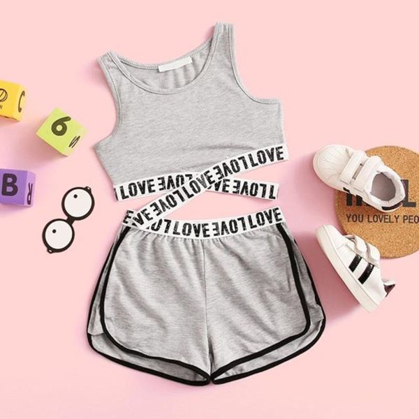 2020 summer clothing toddler kids baby girl clothes crop shorts letter side print outfits 2pcs set sports tracksuit, White
2020 summer clothing toddler kids baby girl clothes crop shorts letter side print outfits 2pcs set sports tracksuit, White