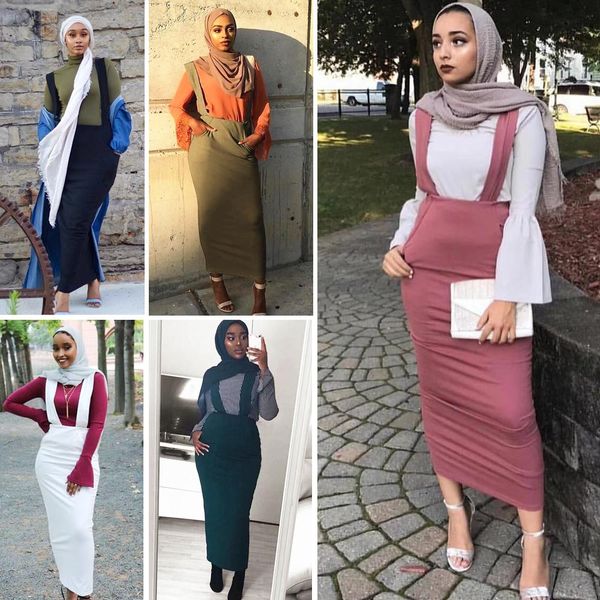 5 colors vestidos abaya muslim skirts dubai turkey arabic bodycon muslim suspender skirt women islamic clothing bottoms fashion, Red
5 colors vestidos abaya muslim skirts dubai turkey arabic bodycon muslim suspender skirt women islamic clothing bottoms fashion, Red