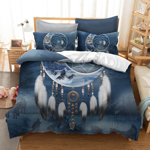 3d animal printing bedding sets dark blue background wolf printed on the moon shaped pendant printing bedding sets 2/3 pcs
3d animal printing bedding sets dark blue background wolf printed on the moon shaped pendant printing bedding sets 2/3 pcs