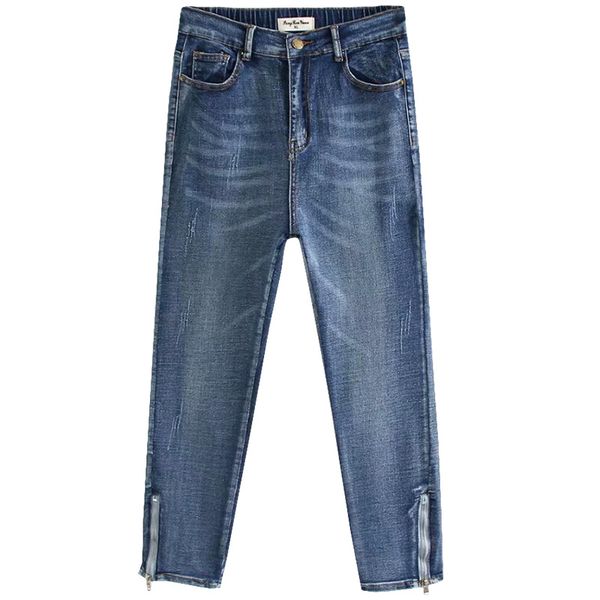 plus size casual jeans 2019 autumn women fashion loose leg opening zipper stretch denim ankle-length pants g6-a59, Blue
plus size casual jeans 2019 autumn women fashion loose leg opening zipper stretch denim ankle-length pants g6-a59, Blue