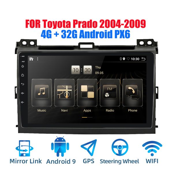 2din android 9.0 ouad core px6 car radio stereo for land cruiser prado 2004-2009 gps navi audio video player wifi bt rds
2din android 9.0 ouad core px6 car radio stereo for land cruiser prado 2004-2009 gps navi audio video player wifi bt rds