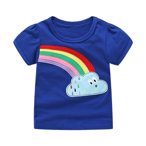 jumping meters baby girls t shirts cotton clothing applique rainbow summer children t shirts 2018 new kids tees girls wear, Blue
jumping meters baby girls t shirts cotton clothing applique rainbow summer children t shirts 2018 new kids tees girls wear, Blue