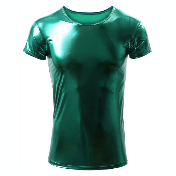 undershirt for mens faux leather short sleeve t-shirts men undershirts clubwear costumes clothing undershirts, Black;brown
undershirt for mens faux leather short sleeve t-shirts men undershirts clubwear costumes clothing undershirts, Black;brown