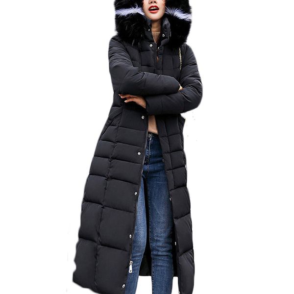 new arrival autumn winter jackets and coats women parkas 2019 casual long fur collar cotton padded hooded parkas manteau femme, Black
new arrival autumn winter jackets and coats women parkas 2019 casual long fur collar cotton padded hooded parkas manteau femme, Black