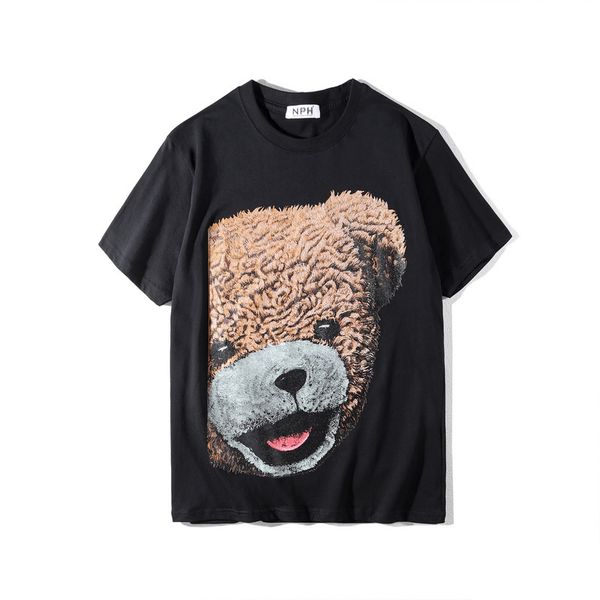 Mens Short Sleeve T Shirt Cute Cotton Bear Printed Designer Tees 2 Colors Summer O Neck Tshirt
Mens Short Sleeve T Shirt Cute Cotton Bear Printed Designer Tees 2 Colors Summer O Neck Tshirt