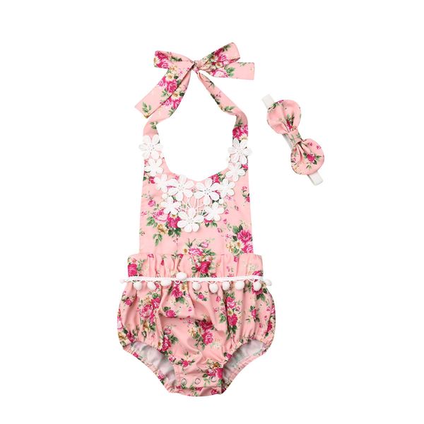 lovely newborn kids baby girls romper lace flower patchwork clothes baby girls princess jumpsuit+headband summer outfits 0-24m, Blue
lovely newborn kids baby girls romper lace flower patchwork clothes baby girls princess jumpsuit+headband summer outfits 0-24m, Blue