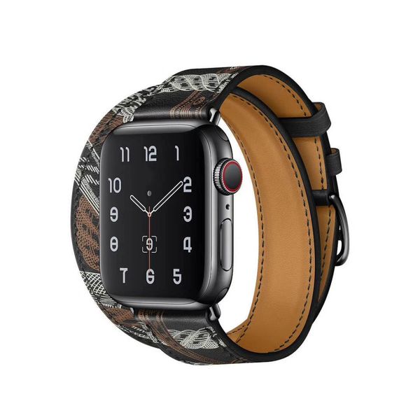 new double loop bracelet for apple watch band 38mm 40mm 42mm 44mm genuine leather watchband for iwatch series 2 3 4 5 strap with box, Black;brown
new double loop bracelet for apple watch band 38mm 40mm 42mm 44mm genuine leather watchband for iwatch series 2 3 4 5 strap with box, Black;brown