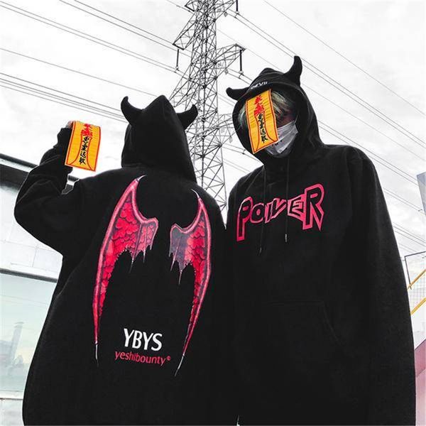 cool punk devil print pullover hoodies 2019 men hip hop casual hooded sweatshirts streetwear fashion japan hoodie men women, Black
cool punk devil print pullover hoodies 2019 men hip hop casual hooded sweatshirts streetwear fashion japan hoodie men women, Black