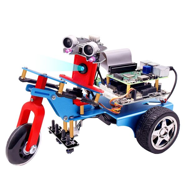three-wheeled car smart robot kit programmable learning toy with hd camera diy robot kit with 4g/2g/1g raspberry 4b for children
three-wheeled car smart robot kit programmable learning toy with hd camera diy robot kit with 4g/2g/1g raspberry 4b for children