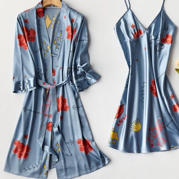 flower print women 2pcs sleep set kimono gown bathrobe satin nighty&robe suit bride bridesmaid wedding robe sleepwear, Black;red
flower print women 2pcs sleep set kimono gown bathrobe satin nighty&robe suit bride bridesmaid wedding robe sleepwear, Black;red