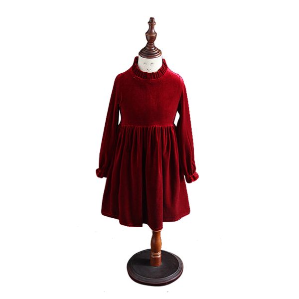 kids winter long-sleeve dresses age for 4-14 yrs teenage girl velvet elegant evening party gown 2019 spring school child clothes, Red;yellow
kids winter long-sleeve dresses age for 4-14 yrs teenage girl velvet elegant evening party gown 2019 spring school child clothes, Red;yellow