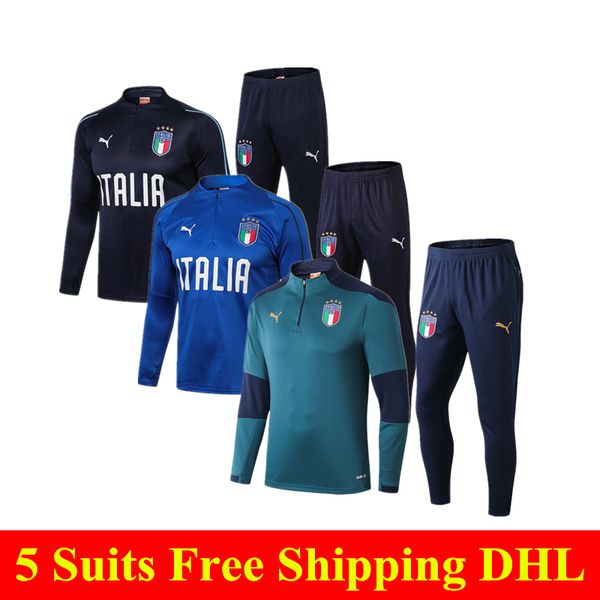 2019 2020 italy european cup training suit 19 20 italia football kits chiellini bonucci insigne long sleeve soccer tracksuits, Gray;blue
2019 2020 italy european cup training suit 19 20 italia football kits chiellini bonucci insigne long sleeve soccer tracksuits, Gray;blue