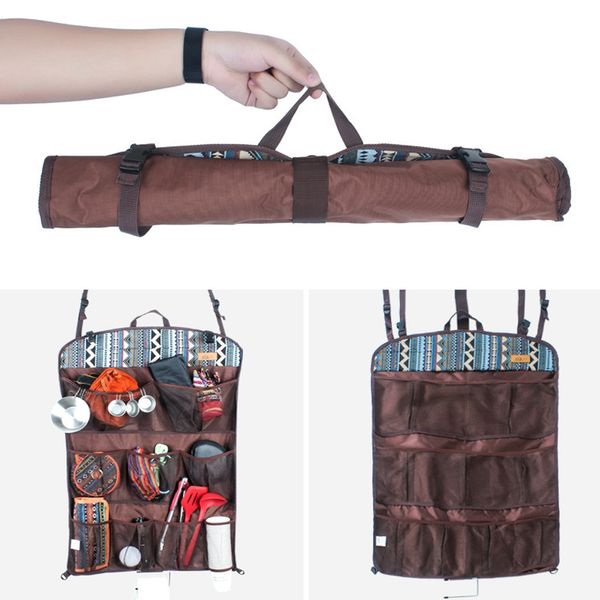 outdoor multi pocket hanging pack camping storage bag tool collection pouch hanging on wall tree door lunch bags
outdoor multi pocket hanging pack camping storage bag tool collection pouch hanging on wall tree door lunch bags