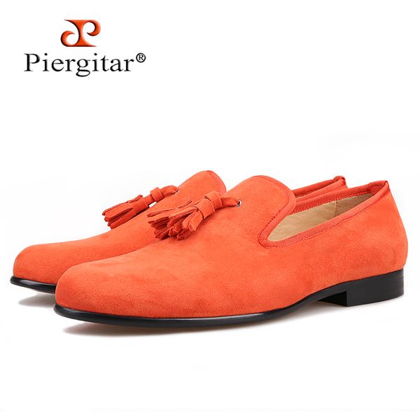 piergitar new arrival handmade cow suede men tassel shoes party and wedding men's smoking slippers plus size men loafers, Black
piergitar new arrival handmade cow suede men tassel shoes party and wedding men's smoking slippers plus size men loafers, Black
