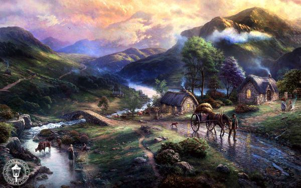 thomas kinkade small mountain village 1-15 home decor handpainted &hd print oil painting on canvas wall art canvas pictures 191111
thomas kinkade small mountain village 1-15 home decor handpainted &hd print oil painting on canvas wall art canvas pictures 191111