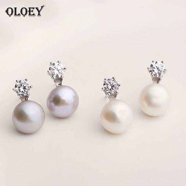 oloey 100% genuine 925 sterling silver stud earrings for women korea freshwater pearl zircon earring fine party jewelry yme625, Golden;silver
oloey 100% genuine 925 sterling silver stud earrings for women korea freshwater pearl zircon earring fine party jewelry yme625, Golden;silver