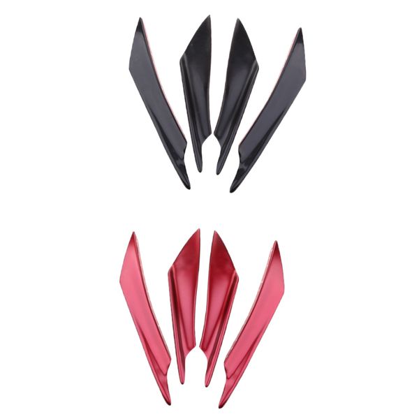 8 pieces red black car universal front bumper spoiler lip splitter fins
8 pieces red black car universal front bumper spoiler lip splitter fins