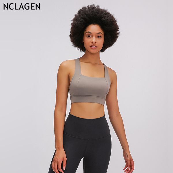 nclagen sports bras padded push up yoga crop women gym fitness underwear high support impact vest training solid tank, White;black
nclagen sports bras padded push up yoga crop women gym fitness underwear high support impact vest training solid tank, White;black