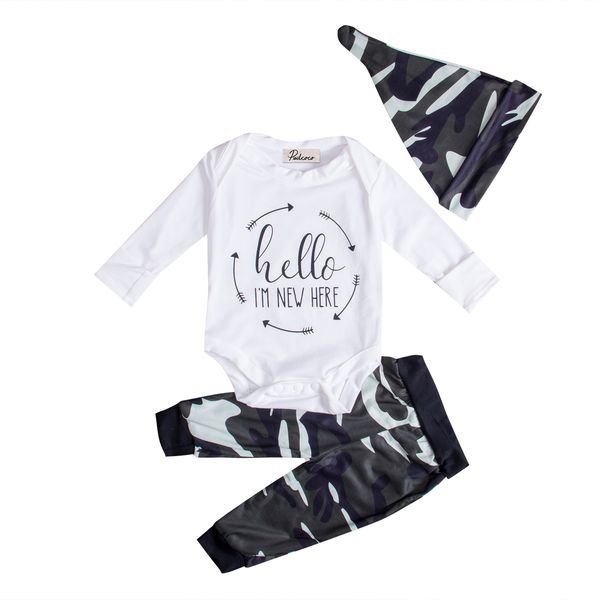 newborn baby boys kids letter romper + camouflage long pants hat 3pcs camo outfits children toddlers fashion clothes sets, Pink;blue
newborn baby boys kids letter romper + camouflage long pants hat 3pcs camo outfits children toddlers fashion clothes sets, Pink;blue