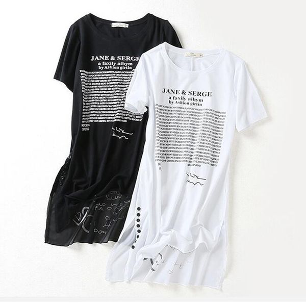 women clothes women tshirt summer long t shirt women letter black white short sleeve thin cotton tees female tshirt
women clothes women tshirt summer long t shirt women letter black white short sleeve thin cotton tees female tshirt
