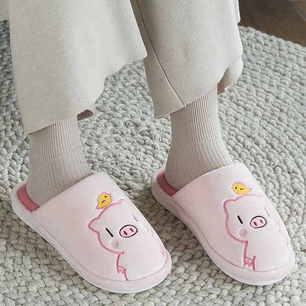 plush women winter home slippers indoor bedroom loves couple shoes cartoon pig home shoes soft warm cute slipper, Black
plush women winter home slippers indoor bedroom loves couple shoes cartoon pig home shoes soft warm cute slipper, Black