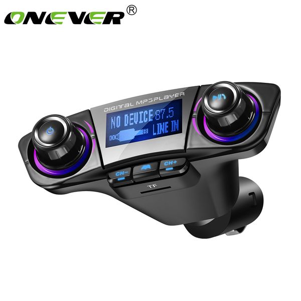 onever 5v 2.1a aux modulator bluetooth car fm transmitter handscar kit radio mp3 music player with smart charge usb charge
onever 5v 2.1a aux modulator bluetooth car fm transmitter handscar kit radio mp3 music player with smart charge usb charge