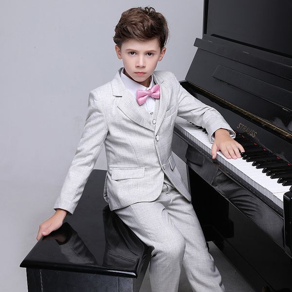 flower boys birthday wedding suits kids formal party dress tuxedo piano performance costume suits, Black
flower boys birthday wedding suits kids formal party dress tuxedo piano performance costume suits, Black