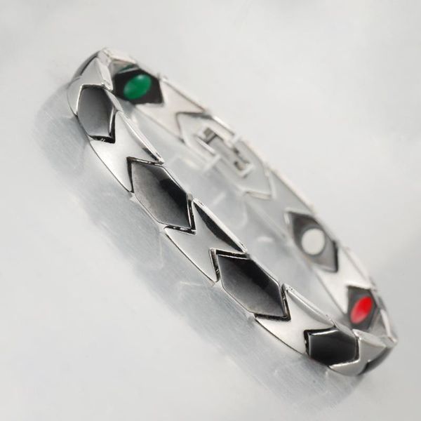 healing energy 5 in 1 magnetic black ceramic bracelets for women gifts for valentine's day
healing energy 5 in 1 magnetic black ceramic bracelets for women gifts for valentine's day