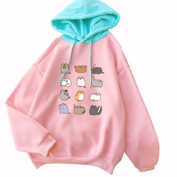 hoodies sweatshirt vrouwen 2019 harajuku dikke lange mouwen kawaii cartoon totoro trui herfst toevallige roze fleece, Black
hoodies sweatshirt vrouwen 2019 harajuku dikke lange mouwen kawaii cartoon totoro trui herfst toevallige roze fleece, Black