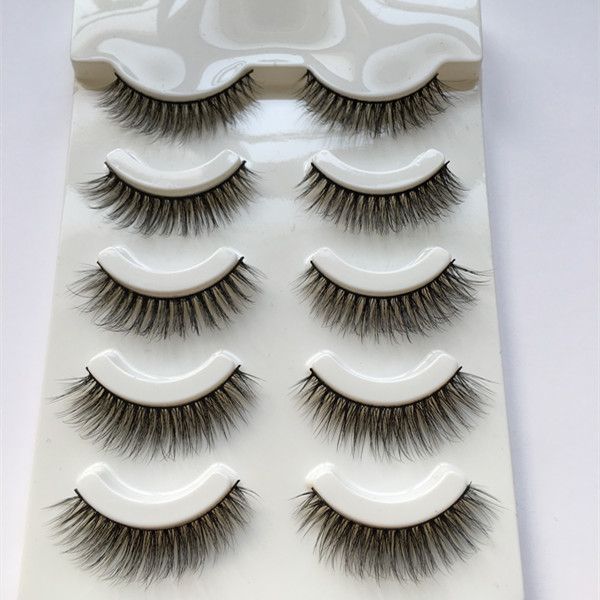 5 pairs handmade natural false eyelashes 3d lashes extension soft fake eyelash mink cross messy eye lashes false eyelashes-05
5 pairs handmade natural false eyelashes 3d lashes extension soft fake eyelash mink cross messy eye lashes false eyelashes-05
