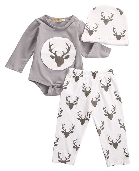 infant baby boy girl christmas deer long sleeve romper pants hat outfits clothes set, Pink;blue
infant baby boy girl christmas deer long sleeve romper pants hat outfits clothes set, Pink;blue