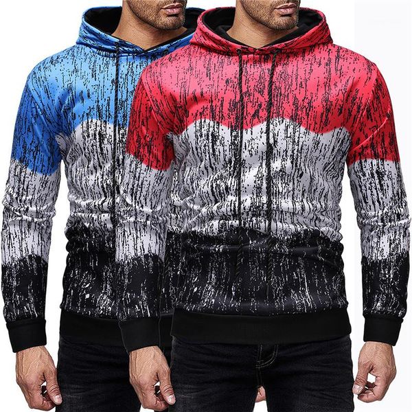 patchwork hoodies mens casual hooded designer mens sweatshirt fashion printed pullover, Black
patchwork hoodies mens casual hooded designer mens sweatshirt fashion printed pullover, Black