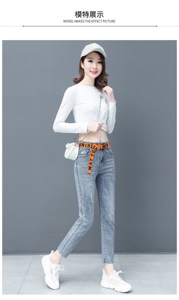 light blue the new han edition loose trousers fashion show thin straight and feet spring leisure trousers
light blue the new han edition loose trousers fashion show thin straight and feet spring leisure trousers
