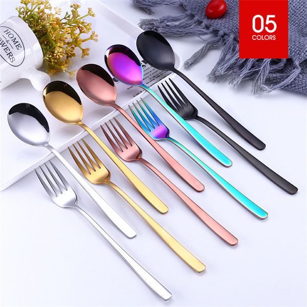 dinner fork spoon food grade stainless steel 304 silverware fork and spoon gold copper rainbow black
dinner fork spoon food grade stainless steel 304 silverware fork and spoon gold copper rainbow black