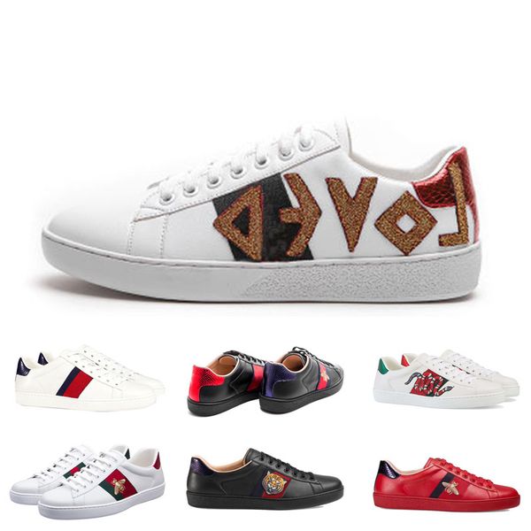 2019 New Arrival Fashion Men Women Casual Shoes Luxury Designer Sneakers Shoes Top Quality Genuine Leather Bee Embroidered size 36-44
2019 New Arrival Fashion Men Women Casual Shoes Luxury Designer Sneakers Shoes Top Quality Genuine Leather Bee Embroidered size 36-44