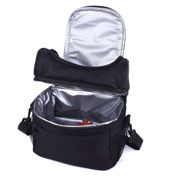 double layer insulated lunch bags picnic box men women high capacity handbag thermal cooler lunch tote bags, Blue;pink
double layer insulated lunch bags picnic box men women high capacity handbag thermal cooler lunch tote bags, Blue;pink