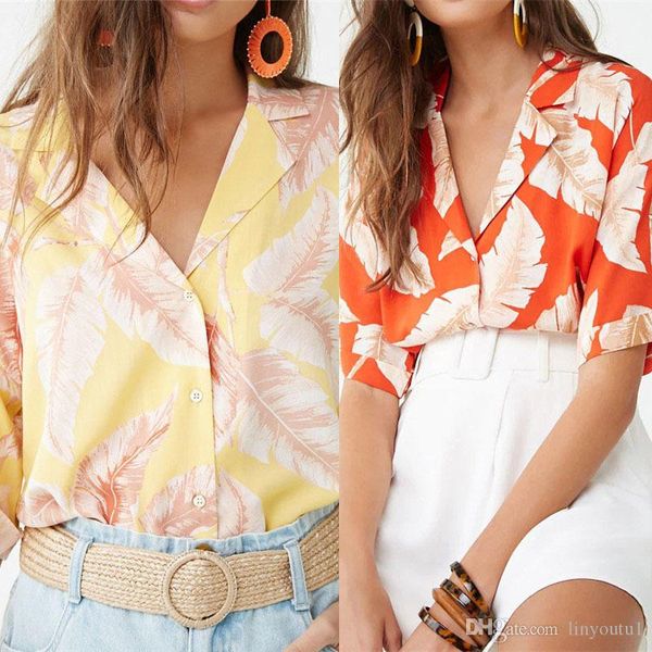 summer blouse women short sleeve chiffon blouse casual boho style floral print turn down collar office shirt plus size, White
summer blouse women short sleeve chiffon blouse casual boho style floral print turn down collar office shirt plus size, White