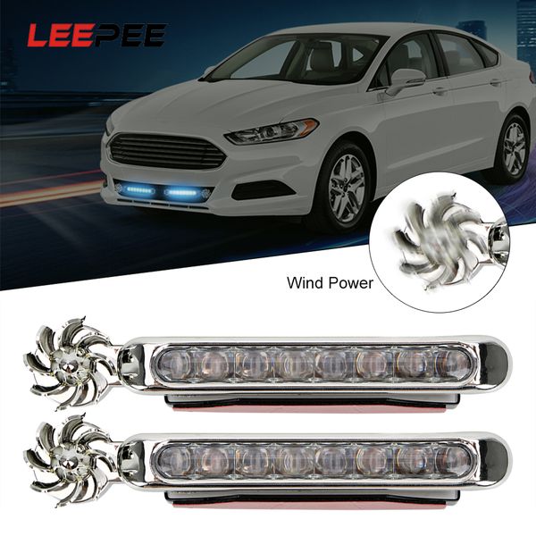 leepee 1 pair led wind powered car daytime running lights auto decoration atmosphere lamp with rotation fan vehicle lights
leepee 1 pair led wind powered car daytime running lights auto decoration atmosphere lamp with rotation fan vehicle lights