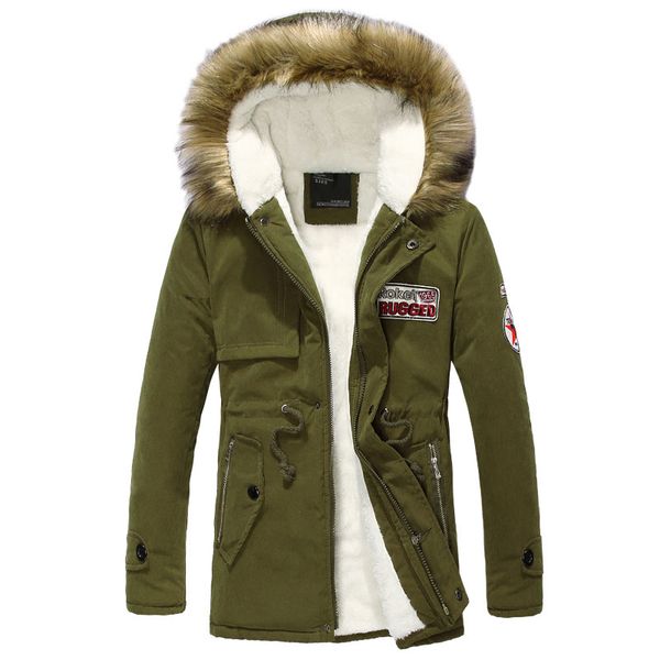 2018 autumn winter fashion new men's casual boutique plus velvet add wool thick warm hooded long cotton down jacket parkas coar, Black
2018 autumn winter fashion new men's casual boutique plus velvet add wool thick warm hooded long cotton down jacket parkas coar, Black