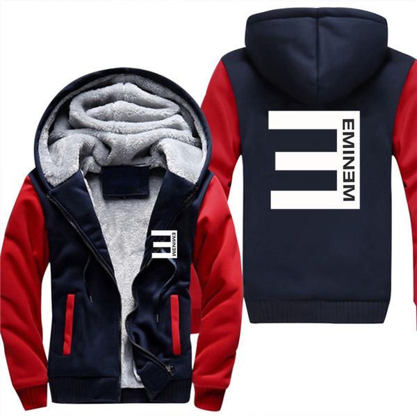 new eminem hoodies warm jackets men hip hop coat fashion men thicken zipper striped hooded sweatshirts plus size baseball 5xl, Black
new eminem hoodies warm jackets men hip hop coat fashion men thicken zipper striped hooded sweatshirts plus size baseball 5xl, Black