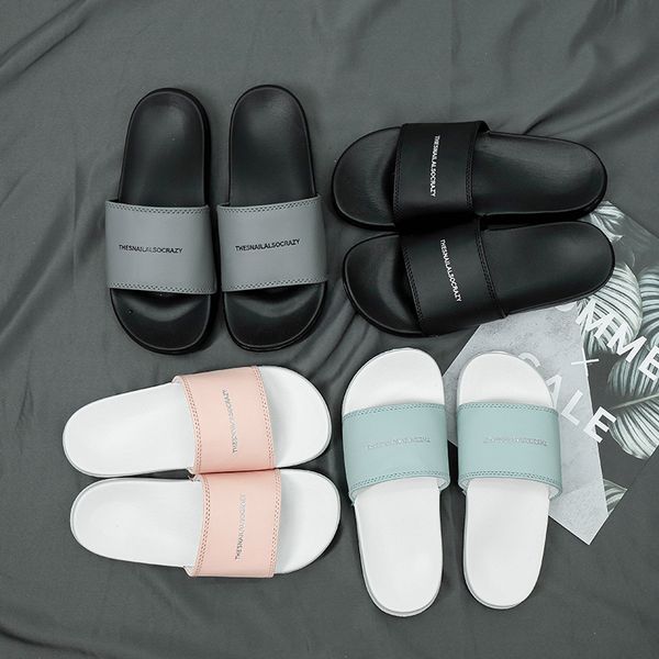 t111 new men women good quality sandals shoes slide summer fashion wide flat slippery with thick sandals slipper flip flops, Black
t111 new men women good quality sandals shoes slide summer fashion wide flat slippery with thick sandals slipper flip flops, Black