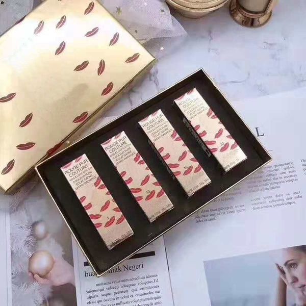 1set=4pcs full size Famous Luxury brand Makeup kiss love edition lipstick 4colors matte lipstick 1set/lot
1set=4pcs full size Famous Luxury brand Makeup kiss love edition lipstick 4colors matte lipstick 1set/lot