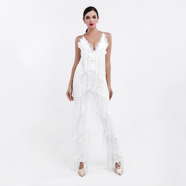 womens jumpsuit tassel fringes rompers white long jumpsuits rompers backless bodysuit chic outfits overalls jumpsuit women, Black;white
womens jumpsuit tassel fringes rompers white long jumpsuits rompers backless bodysuit chic outfits overalls jumpsuit women, Black;white
