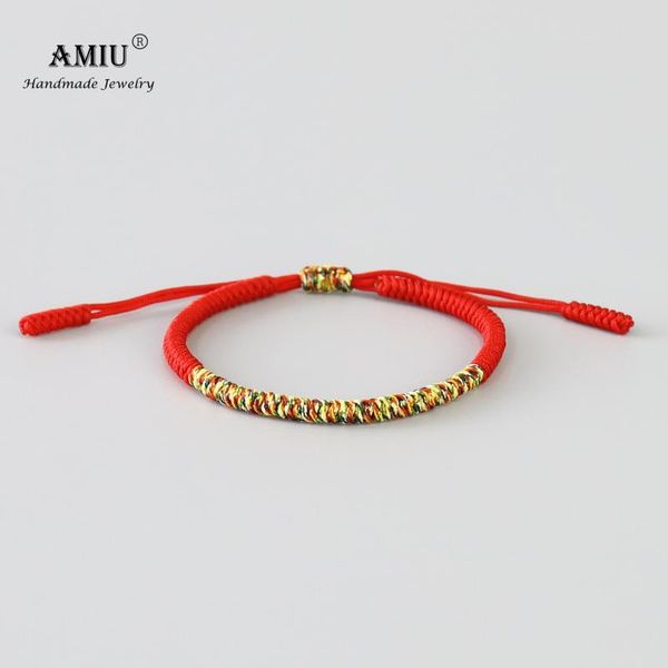 amiu 5 colors tibetan handmade buddhist lucky bracelets & bangles for women men rope knots amulet gift tibetan braided bracelet, Golden;silver
amiu 5 colors tibetan handmade buddhist lucky bracelets & bangles for women men rope knots amulet gift tibetan braided bracelet, Golden;silver