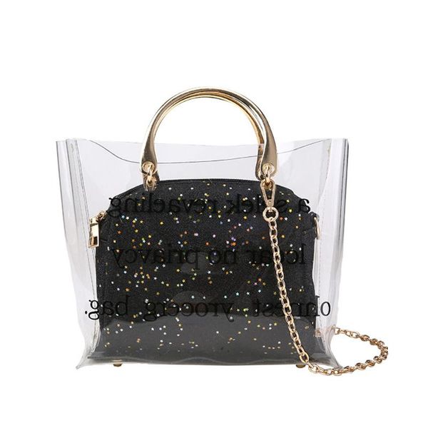2020 summer fashion new handbag sequined transparent women bag sweet jelly phone bag chain shoulder
2020 summer fashion new handbag sequined transparent women bag sweet jelly phone bag chain shoulder