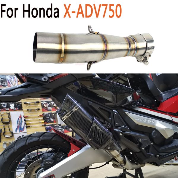 for hon da x 750 x-750 exhaust slip-on 51mm motorcycle exhaust escape moto tube link middle section mid pipe scooter bike
for hon da x 750 x-750 exhaust slip-on 51mm motorcycle exhaust escape moto tube link middle section mid pipe scooter bike