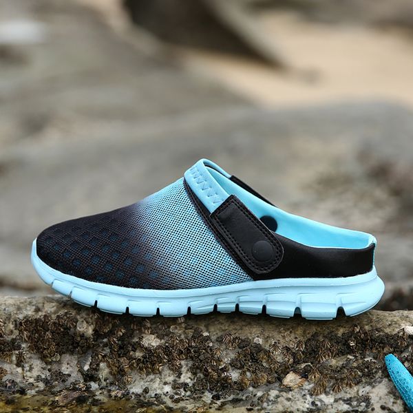 summer shoes men sandals colorful couple beach slippers waterproof men breathable sandalias zapatos hombre big size 36-46#, Black
summer shoes men sandals colorful couple beach slippers waterproof men breathable sandalias zapatos hombre big size 36-46#, Black