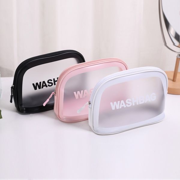2020 new ladies cosmetic bag creative new transparent frosted pu cosmetic bag travel portable toiletry women's
2020 new ladies cosmetic bag creative new transparent frosted pu cosmetic bag travel portable toiletry women's